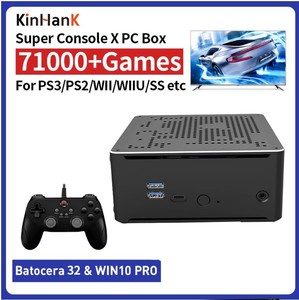 Kinhank Super Konsol X PC BOX 2TB 71.000+ OYUN BİLGİSAYARI + PSP/PS1/PS2/PS3/SNES/NES/N64/DC/